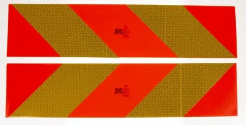 Zniżka Zestaw naklejek ostrzegawczych 566x132 mm (lewa+prawa) WB37954RR