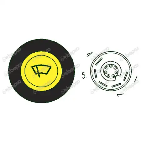WŁĄCZNIK WYCIERACZEK RENAULT 103-12, 103-14, 103-52, 103-54, 106-14SP, 106-54, 110-14, 110-54, 113-12 (7700004832, 7704001121, X830240094000) Nie przegap