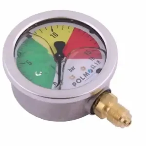 Wyjątkowa oferta Manometr glicerynowy M63 0-16 bar gwint M12x1.5 dolne przyłącze. obudowa kwasoodporna. Opryskiwacz POLMO
