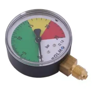 Manometr suchy M63 0-25 bar gwint M12x1.5 dolne przyłącze. Opryskiwacz POLMO Rabat